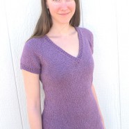 # 1303 – Top Down V Neck Pullover