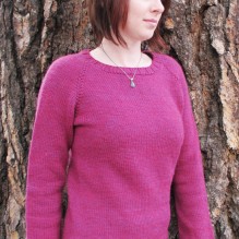 # 265 Neck Down Mid Weight Pullover for Women